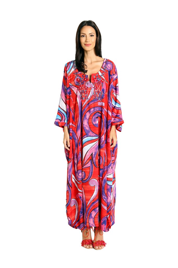 Giovanna Resort Wear Long Kaftan Dress