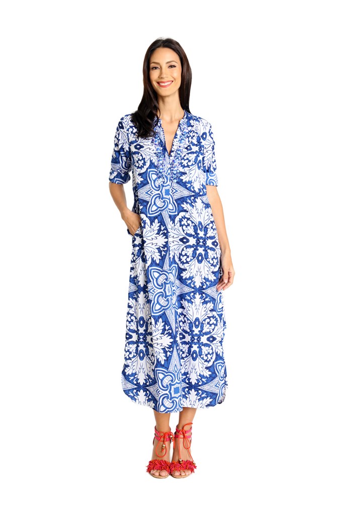 Vina Long Kaftan Dress