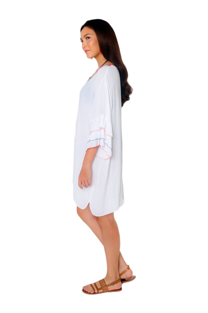 Felicia Festive Kaftan Swimsuit Cover Up