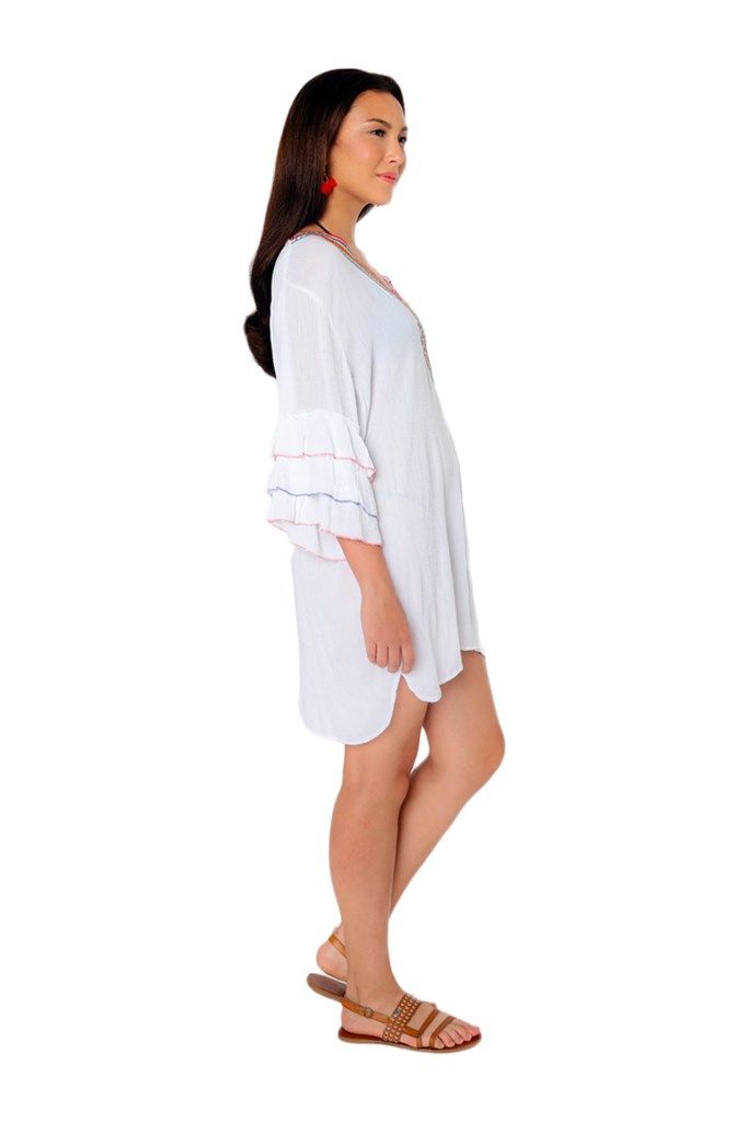 Felicia Festive Kaftan Swimsuit Cover Up