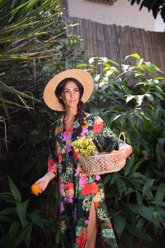 Santa Margherita Long Kaftan Dress