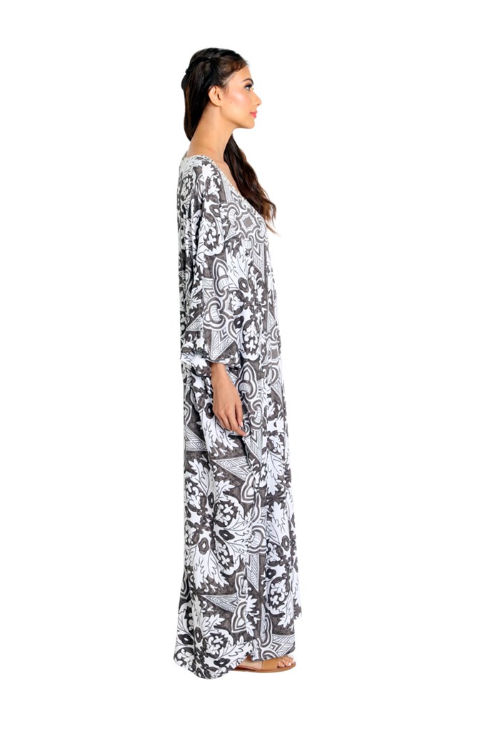 Costanza Resort Wear Long Kaftan Dress