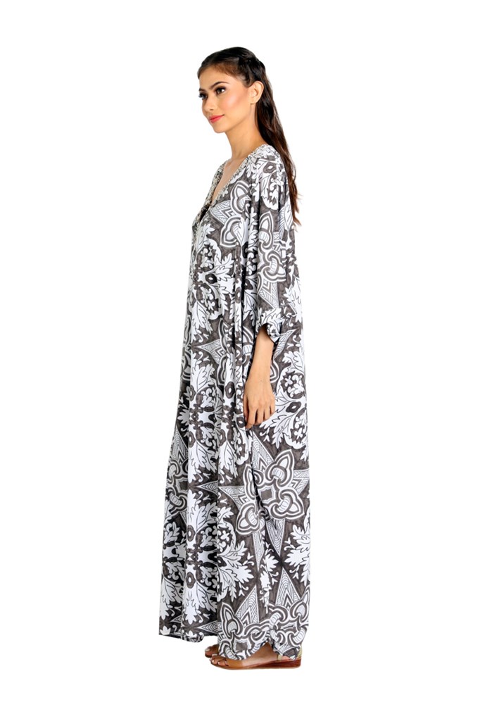 Costanza Resort Wear Long Kaftan Dress