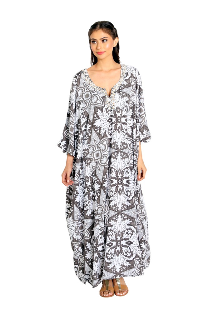 Costanza Resort Wear Long Kaftan Dress