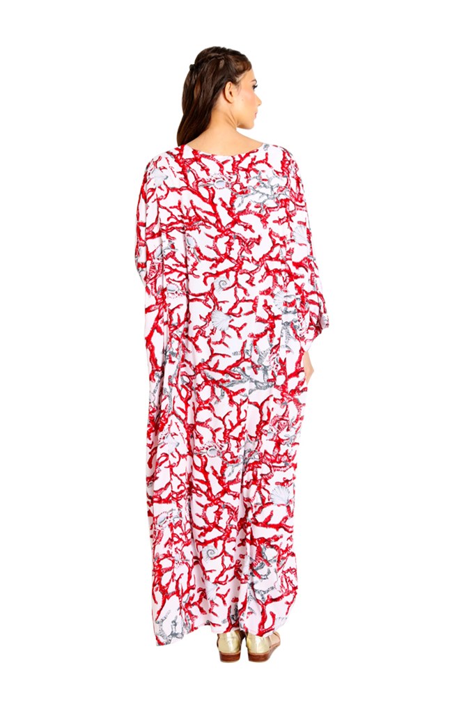 Fiorella Resort Wear Long Kaftan Dress