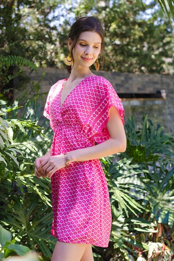 Zuri Mini Dress (Pink)