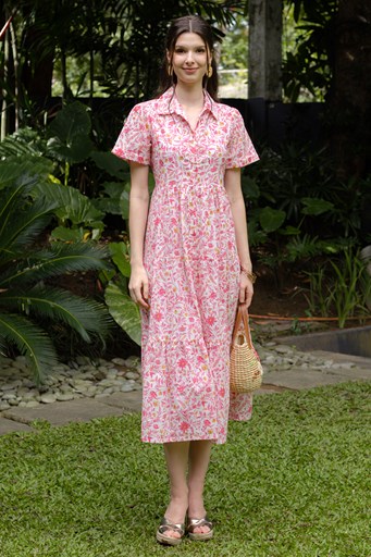 Alisa Maxi Dress (Blush)