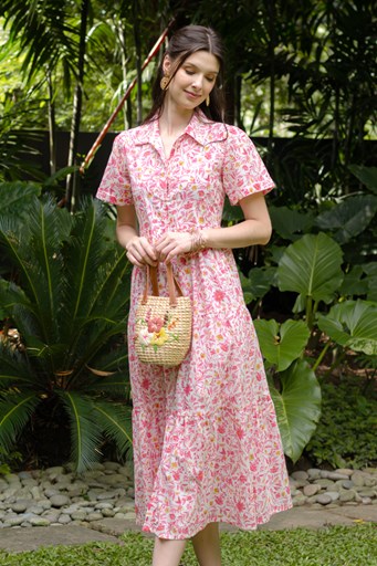 Alisa Maxi Dress (Blush)