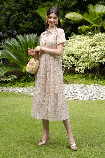 Alisa Maxi Dress (Fawn)