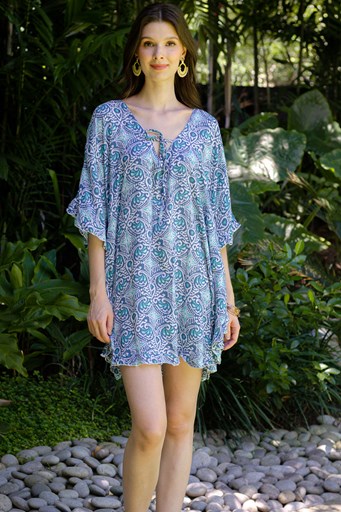 Evie Cover Up (Azure)