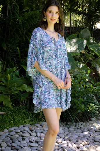 Evie Cover Up (Azure)